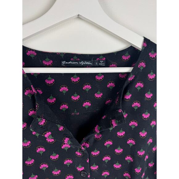 Gudrun Sjoden Floral Pocket Dress Size Large - Picture 2 of 7